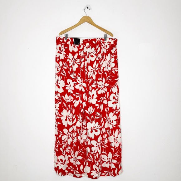 Torrid Wide Leg High Rise Floral Pants 2X Short NWT - Picture 3 of 8